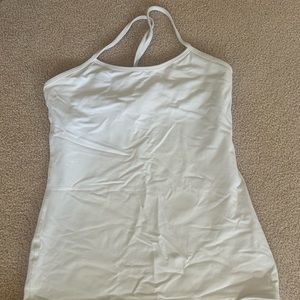 COPY - White lulu lemon tank top